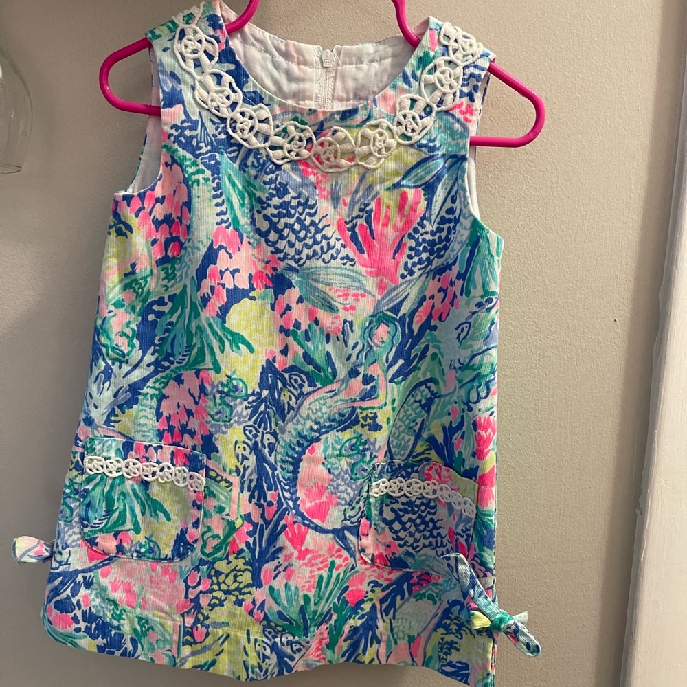 HTF Lilly Pulitzer Mermaids Cove shift